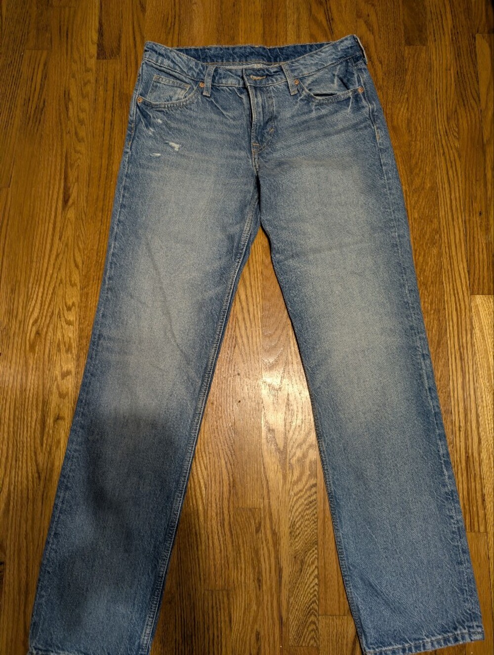 H& M Classic Straight Light Blue Jeans Us6